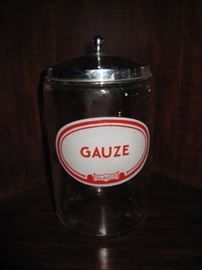 Vintage Glasco apothacary jar