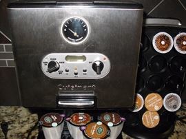 Cuisinart coffee maker with Keurig stand