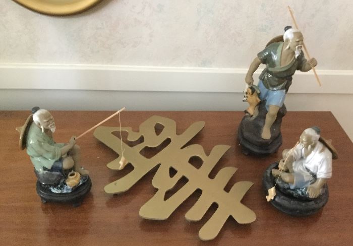Chinese Mudmen Figurines