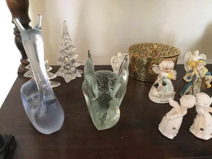 More Vintage Crystal, glass, figurines