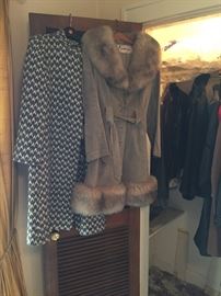 more coats and many more in closets