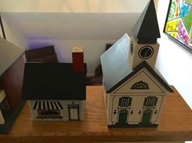 Hand crafted banks and boxes