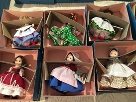 Small, medium and large