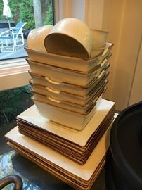 Japanese influence dinnerware