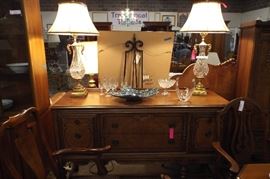 antique buffet 349.00