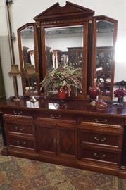 dresser with mirror 199.00