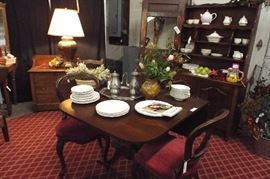antique cherry table 125.00