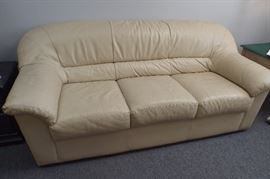 faux leather couch 249.00