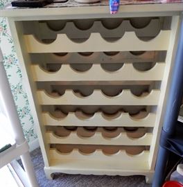 24 Bottle Wooden Wine Rack