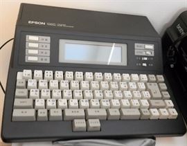 Epson PWP-700F Personal Word Processor, (Japanese to English)