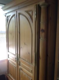 Pine armoire