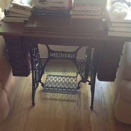Antique Singer sewing machine