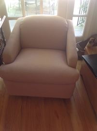 Pair of Directional modern club chairs