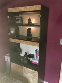 Matching lighted cabinet