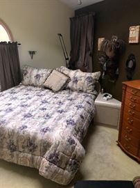 King mica bedroom set