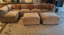 furn sectional beige