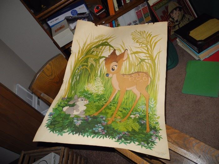 Bambi on paper