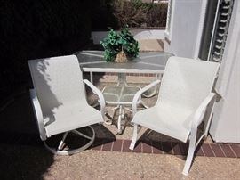 Table sold both chairs 1/2 price on Saturday.....
