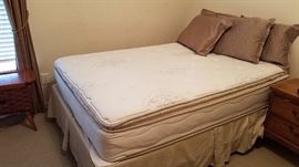 bed, mattress