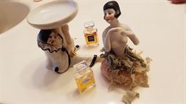 half dolls, pincushion dolls