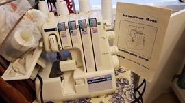 serger, sewing 
