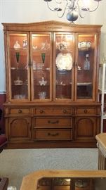 hutch, china cabinet