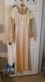 antique wedding dress