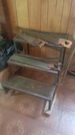 Metal steps & hand saws