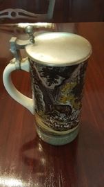 Lidded stein