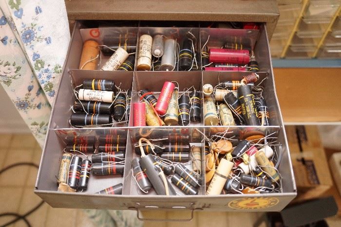 Resistor and capacitor collection
