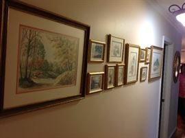 Watercolor paintings by Tn artist