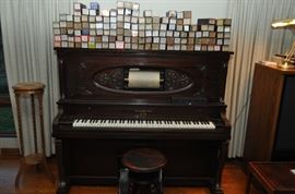 Player piano and rolls