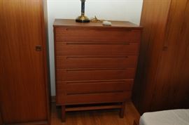 Domino Mobler or Dyrlund dresser. 36'w x 46"t x 18"d