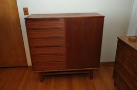 Domino Mobler or Dyrlund dresser, 47"w x 48"t x 18"d