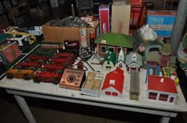 Lionel and American Flyer trains