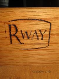 R Way MCM Vintage Dresser