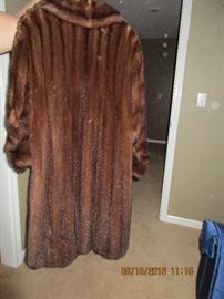 Kessler Furrier Fur, embroidered detail inside