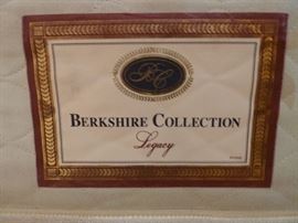 Bershire collection Queen mattress, box springs and frame