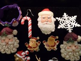 Christmas/Holiday pins and brooches