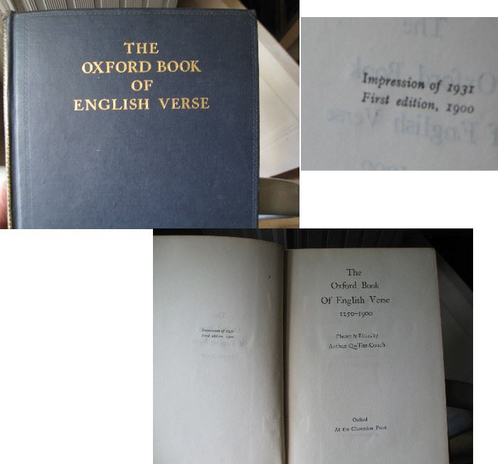 THE OXFORD BOOK OF VERSE