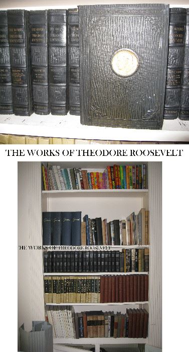 THE WORKS OF THEODORE ROOSEVELT 20 BOOKS