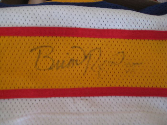 Signed jersey Brian R...