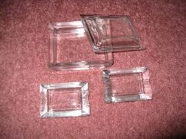 Glass covered cigarette items