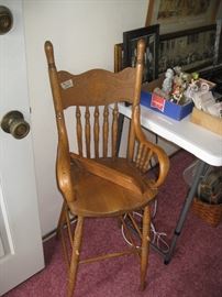 Vintage high chair