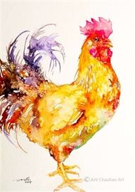 Yellow Rooster