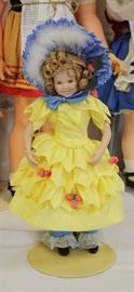 Shirley Temple "Little Colonel" by Danbury Mint 1992 $100
