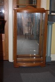 Display Cabinet 60"H x 31"W x 12"D Lighted (has capacity for glass shelves but does not come with any) $300
