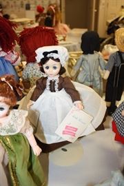 Marme - White Apron - Brown Dress  - With Box in Little Women by Madame Alexander 1324 12" $25