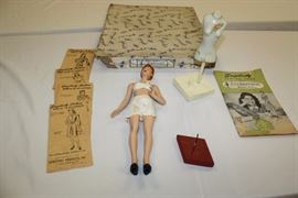 Fashiondol by Latexture Products No 702 includes Simplicity Sewing Book for Fashiondol, 4 Simplicity Patterns for 15" Fashiondo in original box  $450 