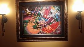 Beautiful Artwork by, Dan Mitchell Allison from Texas, along with Signed and Numbered Prints by, Robin Morris featured in Ruperts!